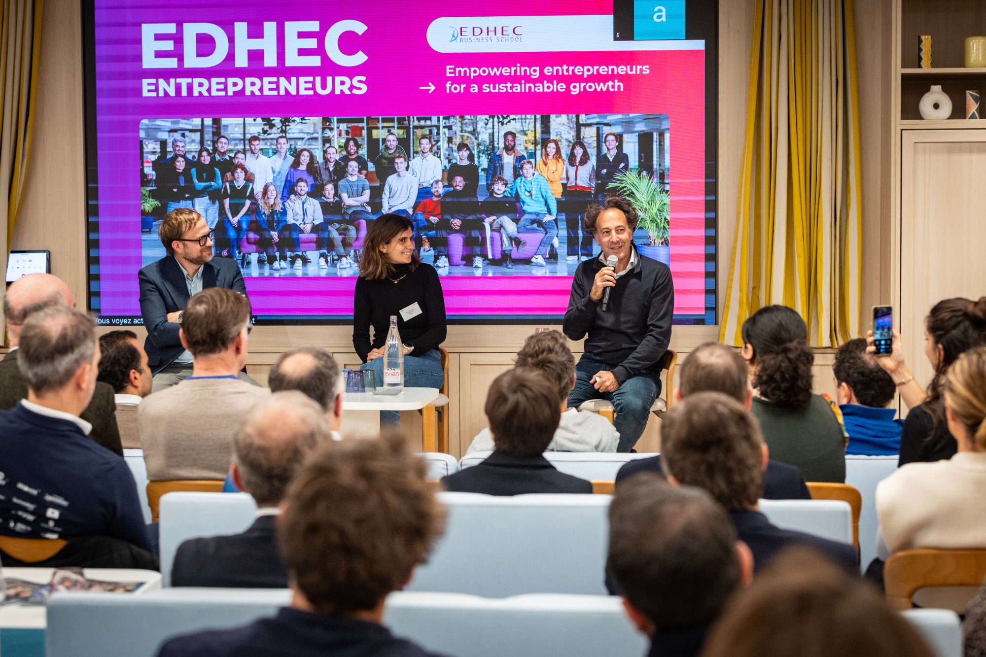 Patrick Amiel at EDHEC Entrepreneurs